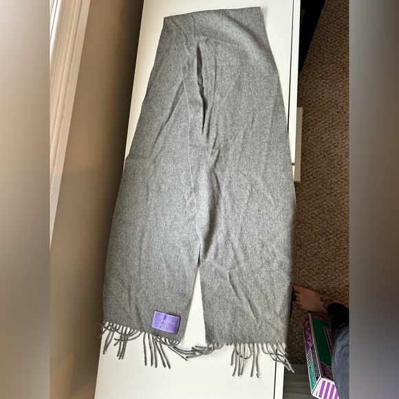 Coach Wool/Cashmere Scarf - Picture 4 of 9